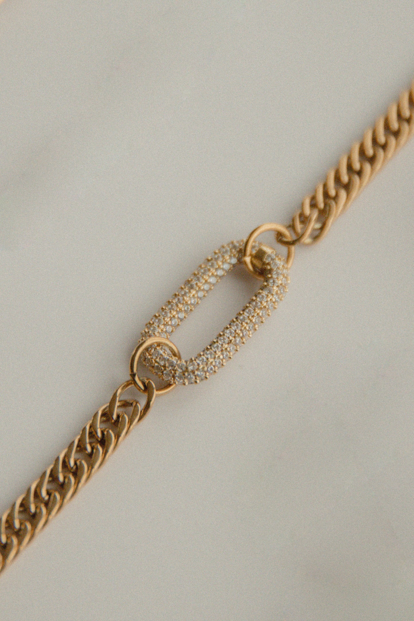 Sparkling Link Necklace