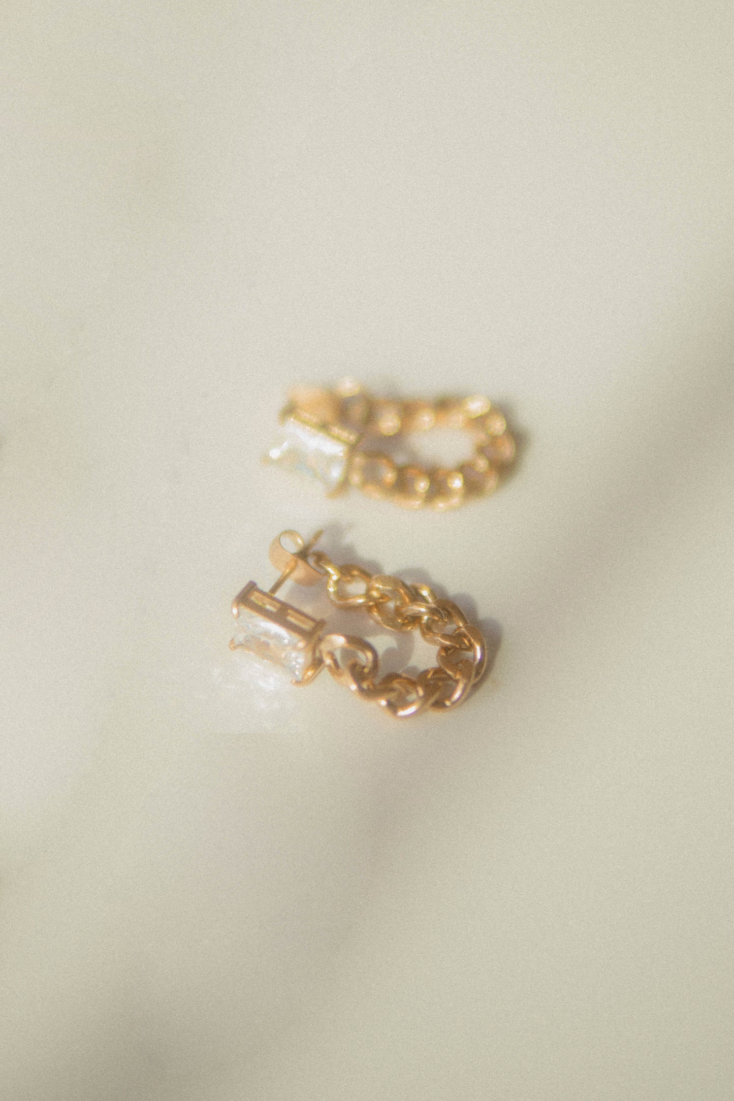 The Chainlink CZ Studs