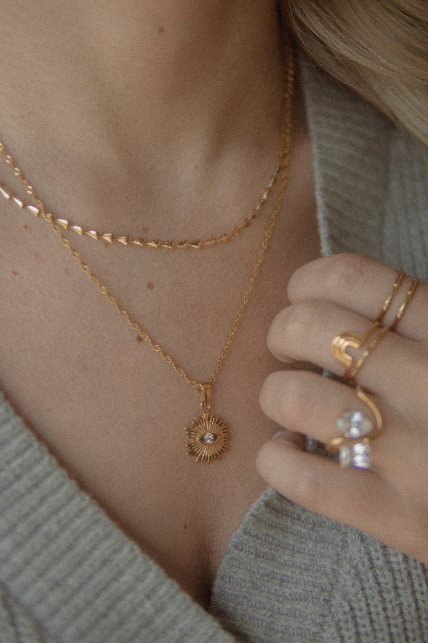 Golden Guardian Necklace