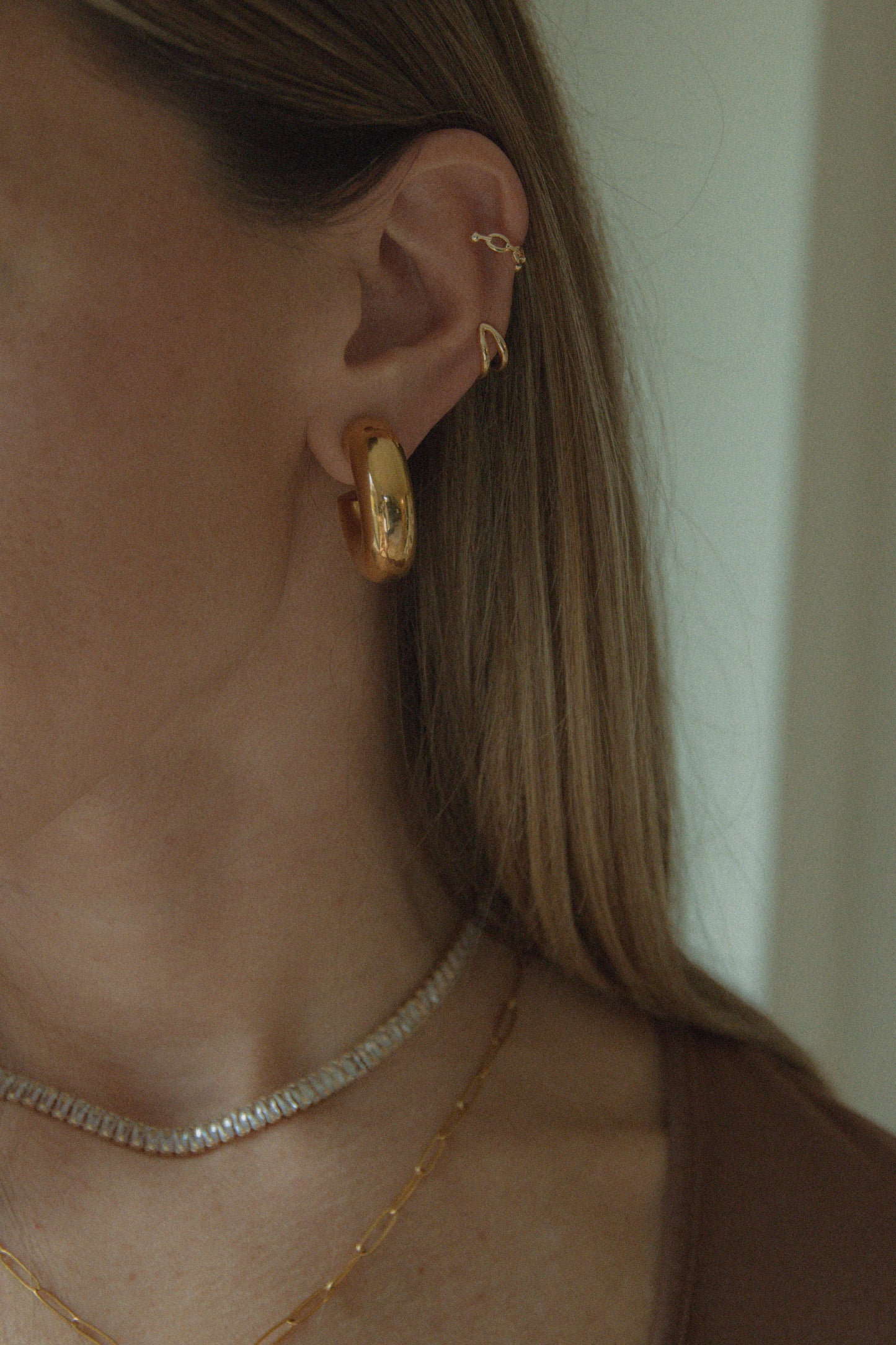 The Luxe Link Tennis Necklace