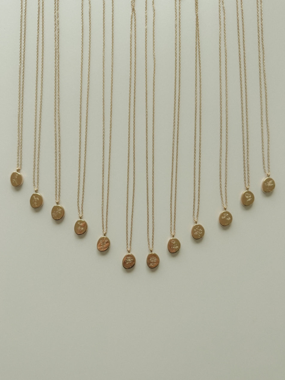 The Birth Flower Necklace