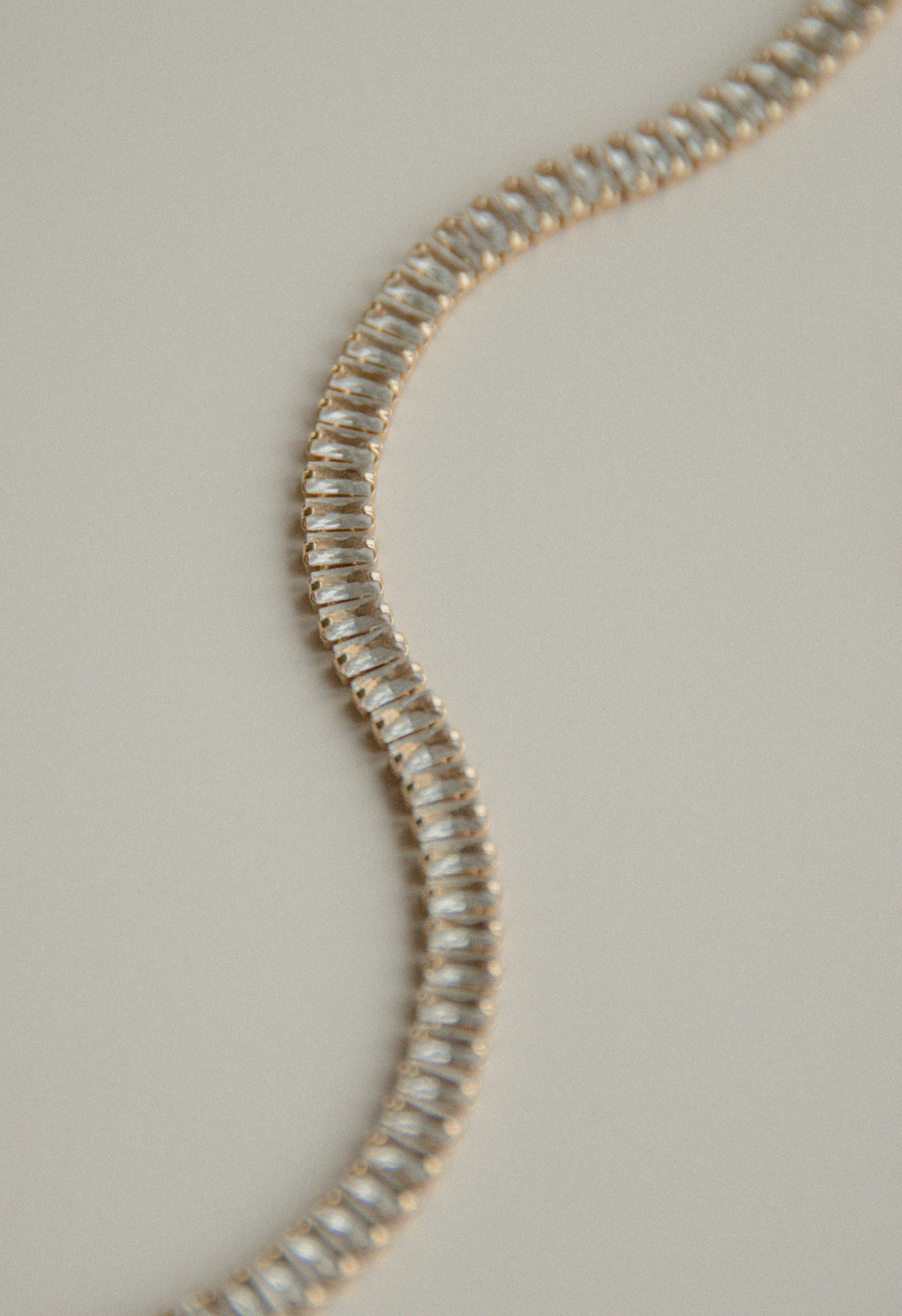 The Luxe Link Tennis Necklace