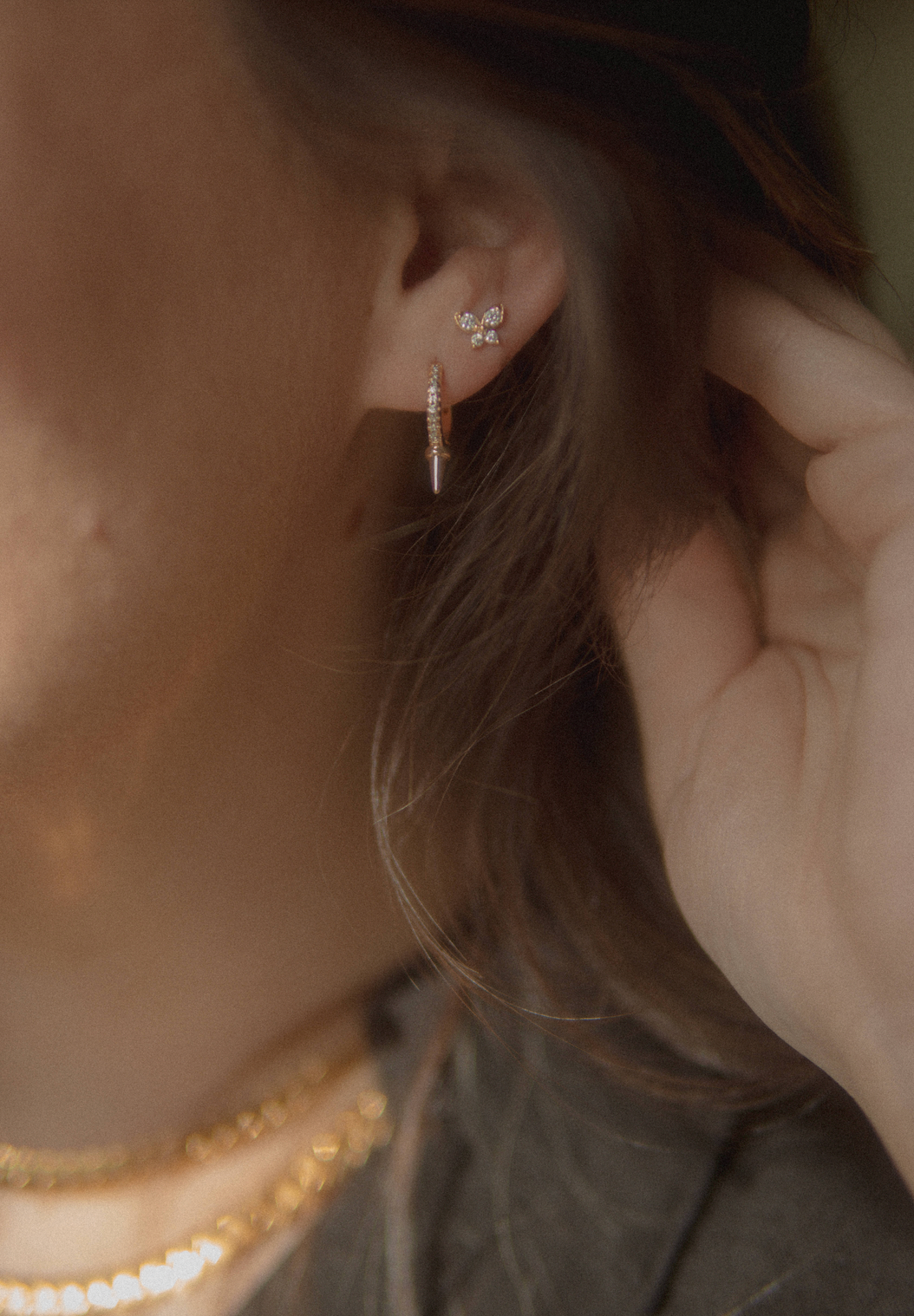 Mini Butterfly Studs