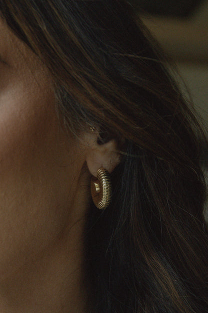 The Golden Groove Hoops