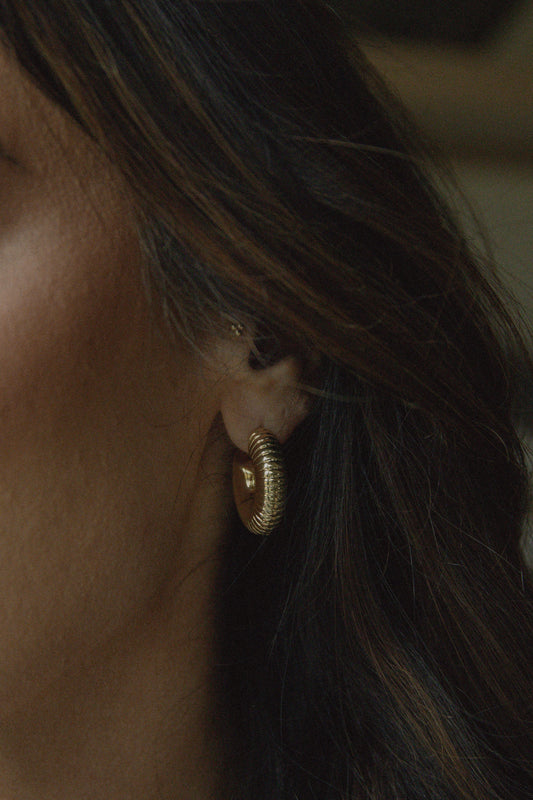 The Golden Groove Hoops