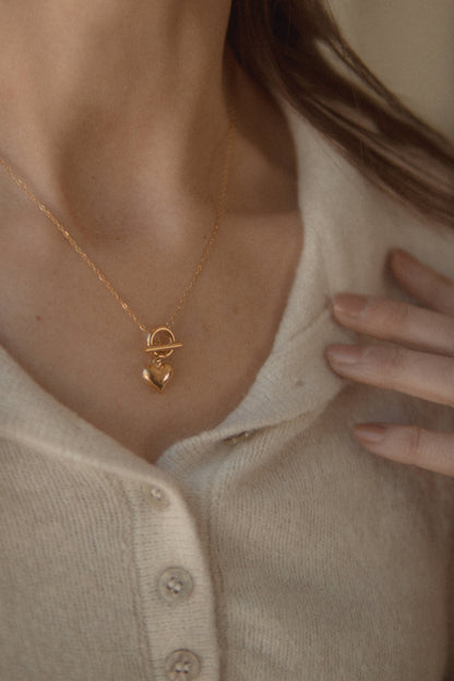 The Toggle Heart Necklace