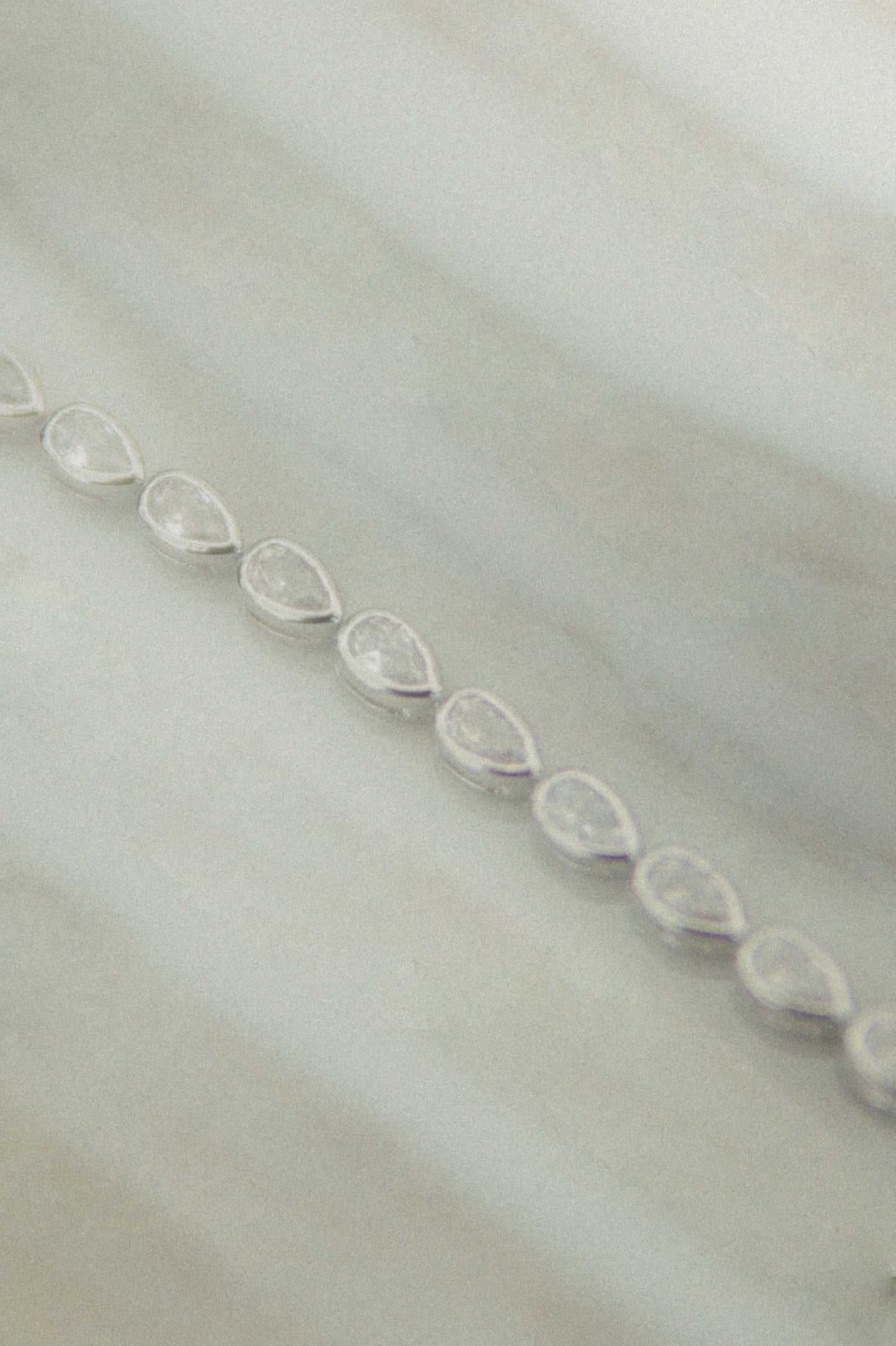 The Teardrop Tennis Bracelet