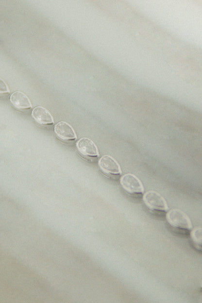 The Teardrop Tennis Bracelet