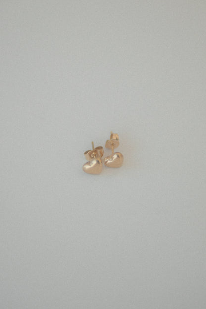 The Mini Heart Studs