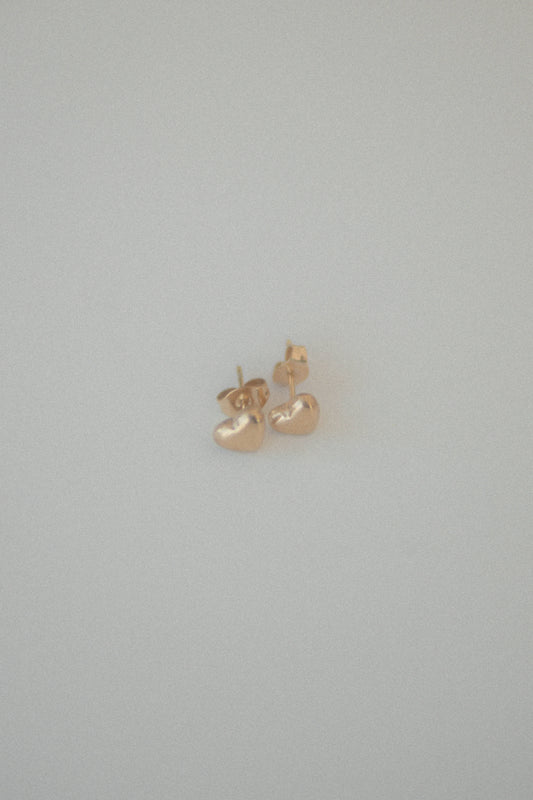 The Mini Heart Studs