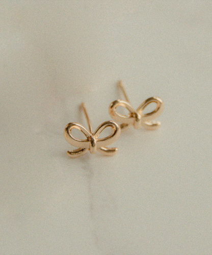 The Dainty Bow Studs
