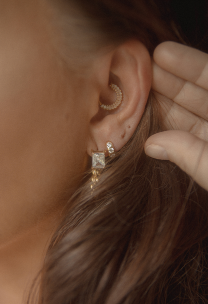The Chainlink CZ Studs