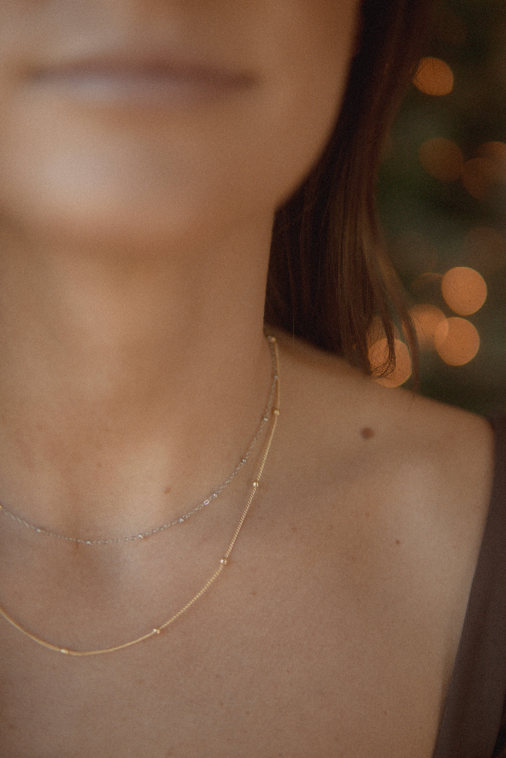 The Gilded Orb Necklace