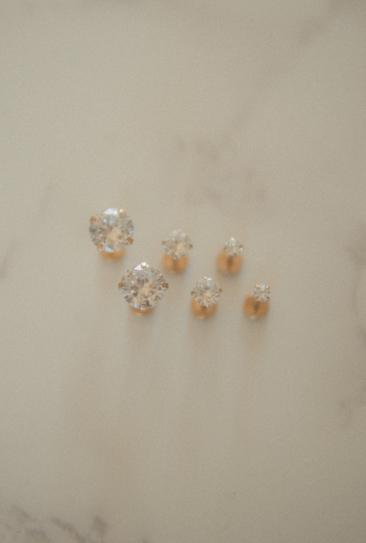 The Secure Sparkle Studs