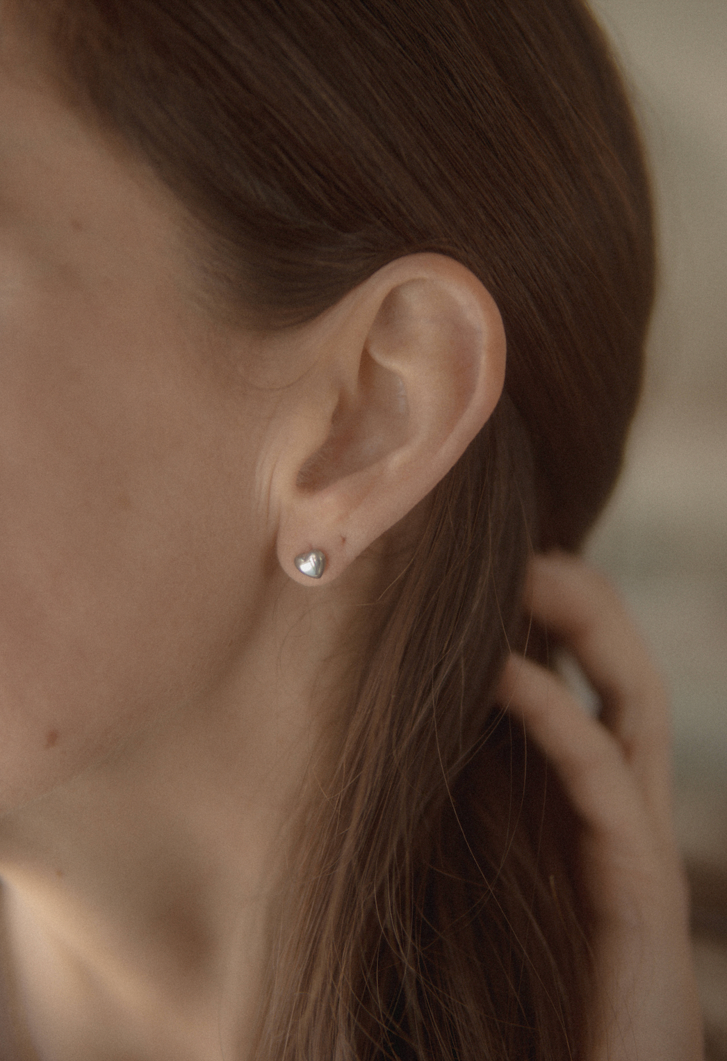 The Mini Heart Studs