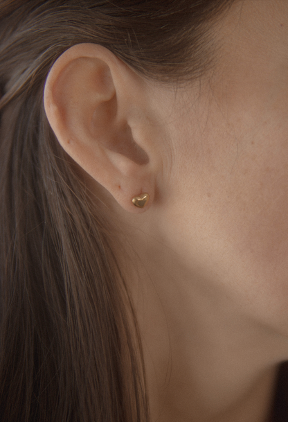 The Mini Heart Studs