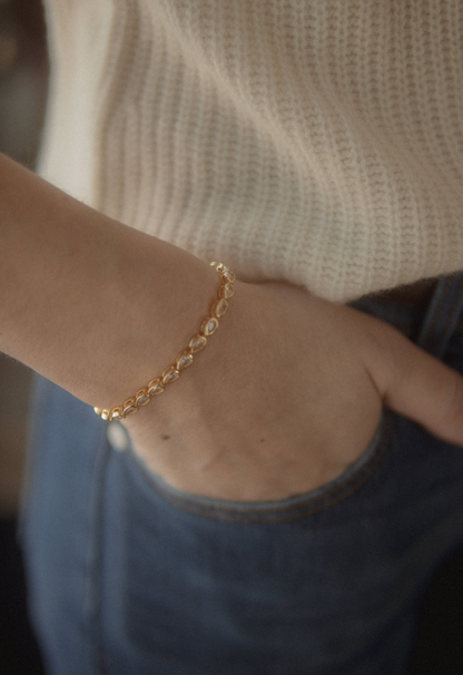 The Teardrop Tennis Bracelet