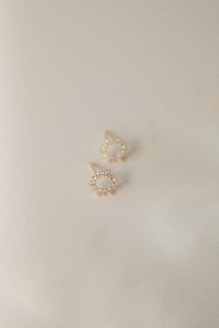 Mini Sunburst Studs